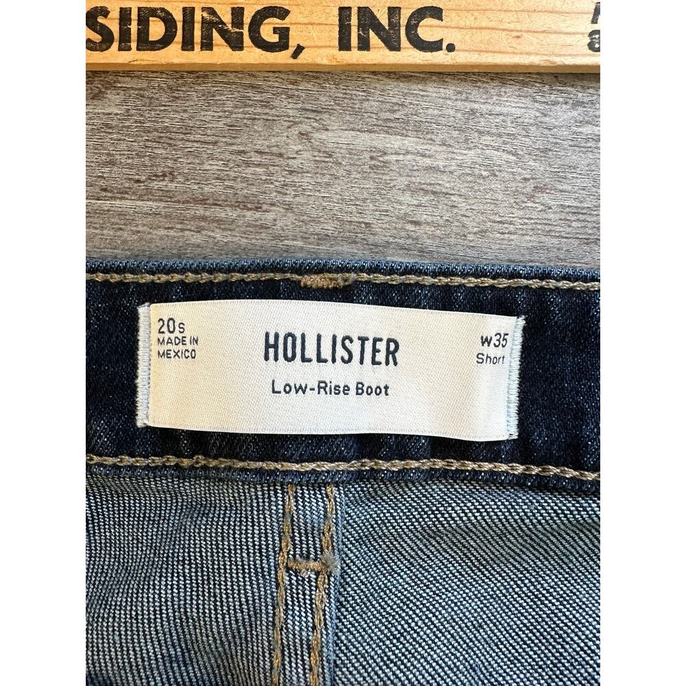 NWT Hollister Low Rise Bootcut Jeans 20 Short - Picture 3 of 10